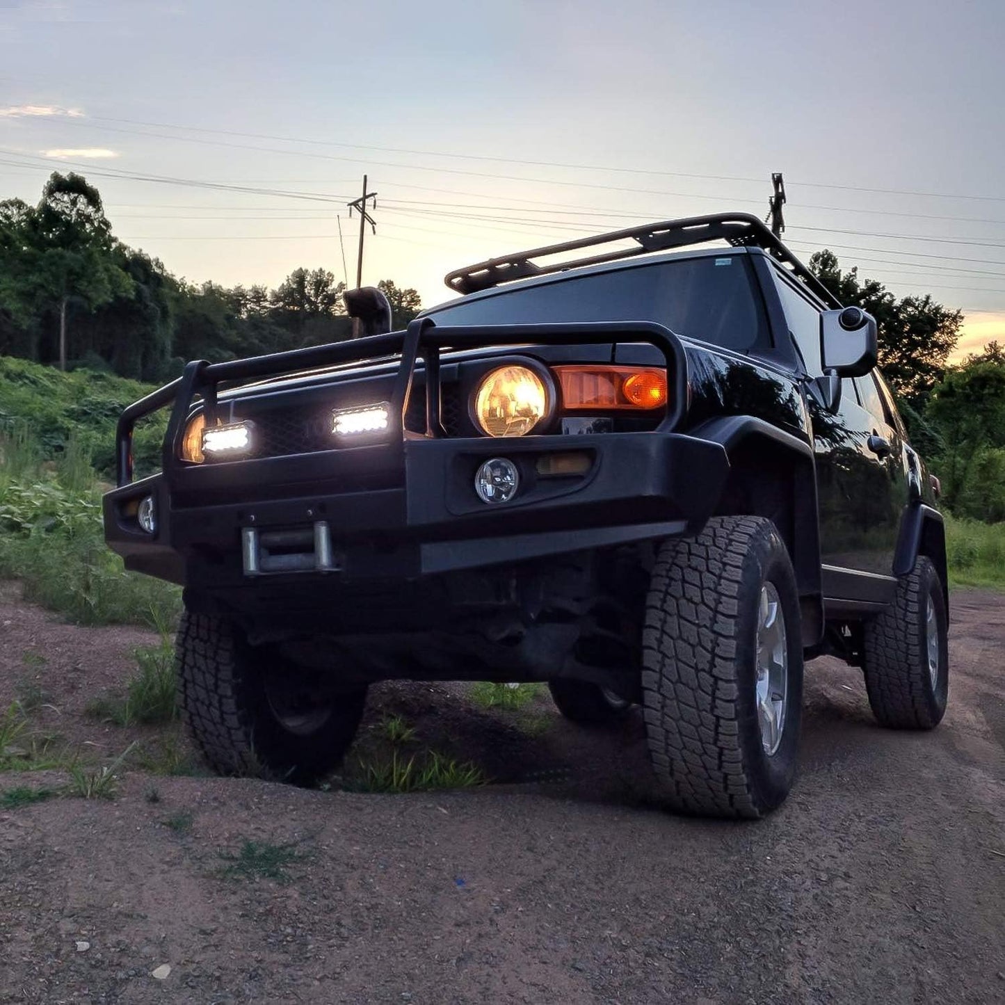 Nilight - 4PCS 36W 6.5 Inch Flood LED Light Bar Off Road Super Bright Driving Fog Boat Driving LED Work Light for Jeep