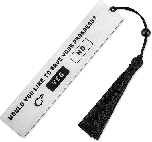 Funny Bookmarks for Women Teen Girls Book Lover Gifts Anime Bookmark for Final Fantasy Fans Friends Reader Teacher Classmate Graduation Gift for Her Him Book Club Christmas Birthday Gift