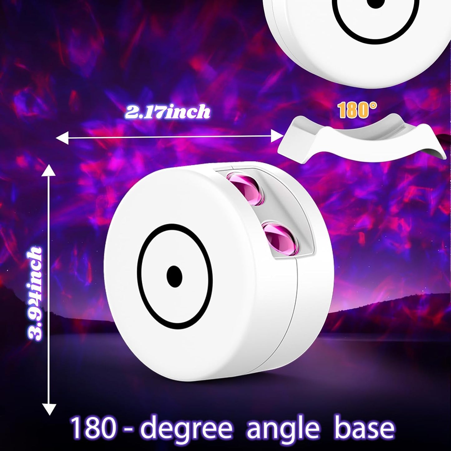 Galaxy Projector for Bedroom, Galaxy Light Projector with 41 Lighting Modes, Starry Nebula Ceiling Night Light with Timer and Remote, Room Decor, for Christmas, Birthdays