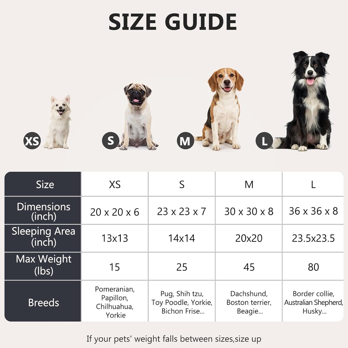 MIXJOY Orthopedic Dog Bed Comfortable Donut Cuddler Round Pet Beds Ultra Soft Washable Dog and Cat Cushion (20''/23''/30'') (23'', Brown)