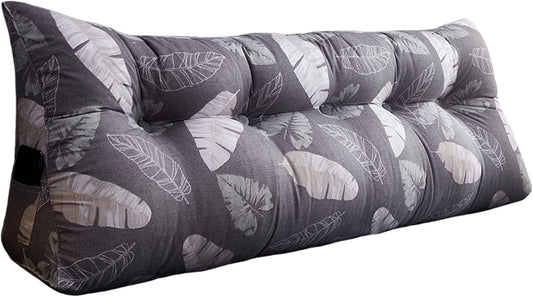 Headboard Pillows for Queen Size Bed Bed Rest Reading Pillows Positioning Support Backrest Pillows for Sitting in Bed Large Bolster Cushion Lumbar Cushion ( Color : 07 , Size : 59 x 9 x 19 inch )