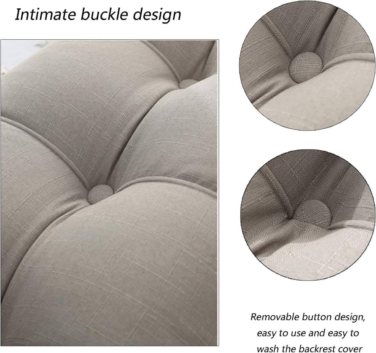 Oversized Body Pillow Headboard Cushion - Soft Lumbar Support for Adults, Extra Backrest Throw Pillow 39.4IN/100CM - Perfect for Bedside Comfort (A 59.05IN/150CM)