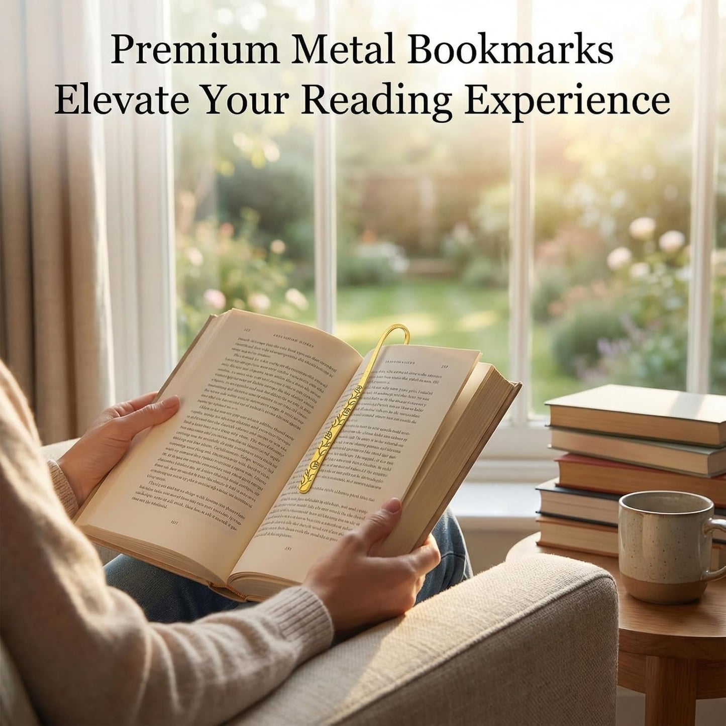 20 Pieces Multi-Color Zinc Alloy Metal Bookmarks, Premium Metal Bookmark Set for Book Lovers & Readers (114x20x2mm, Assorted Colors)