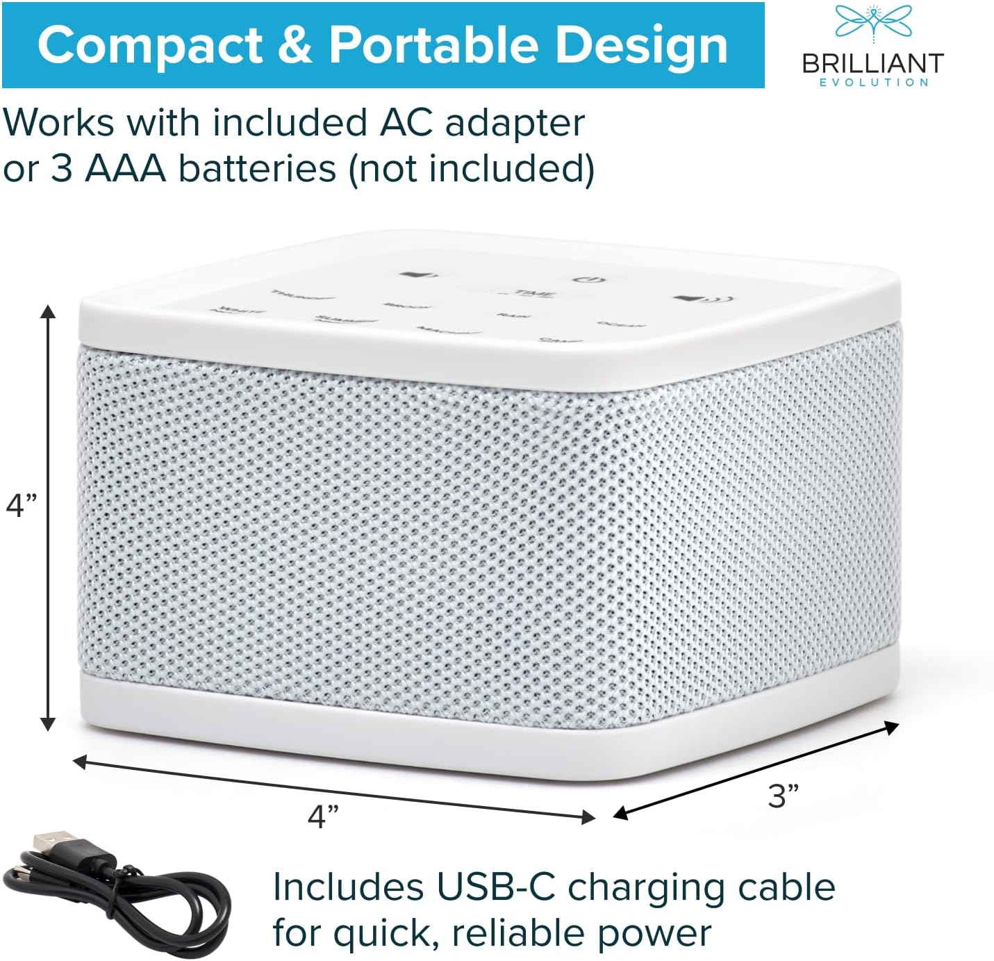 Big Red Rooster White Noise Machine for Sleeping – Baby & Kids Sound Machine with Rain, Nature & Ocean Sounds – Portable Sleep Noise Maker with Timer, Bluetooth & USB/3 AAA Power – Travel & Home Use