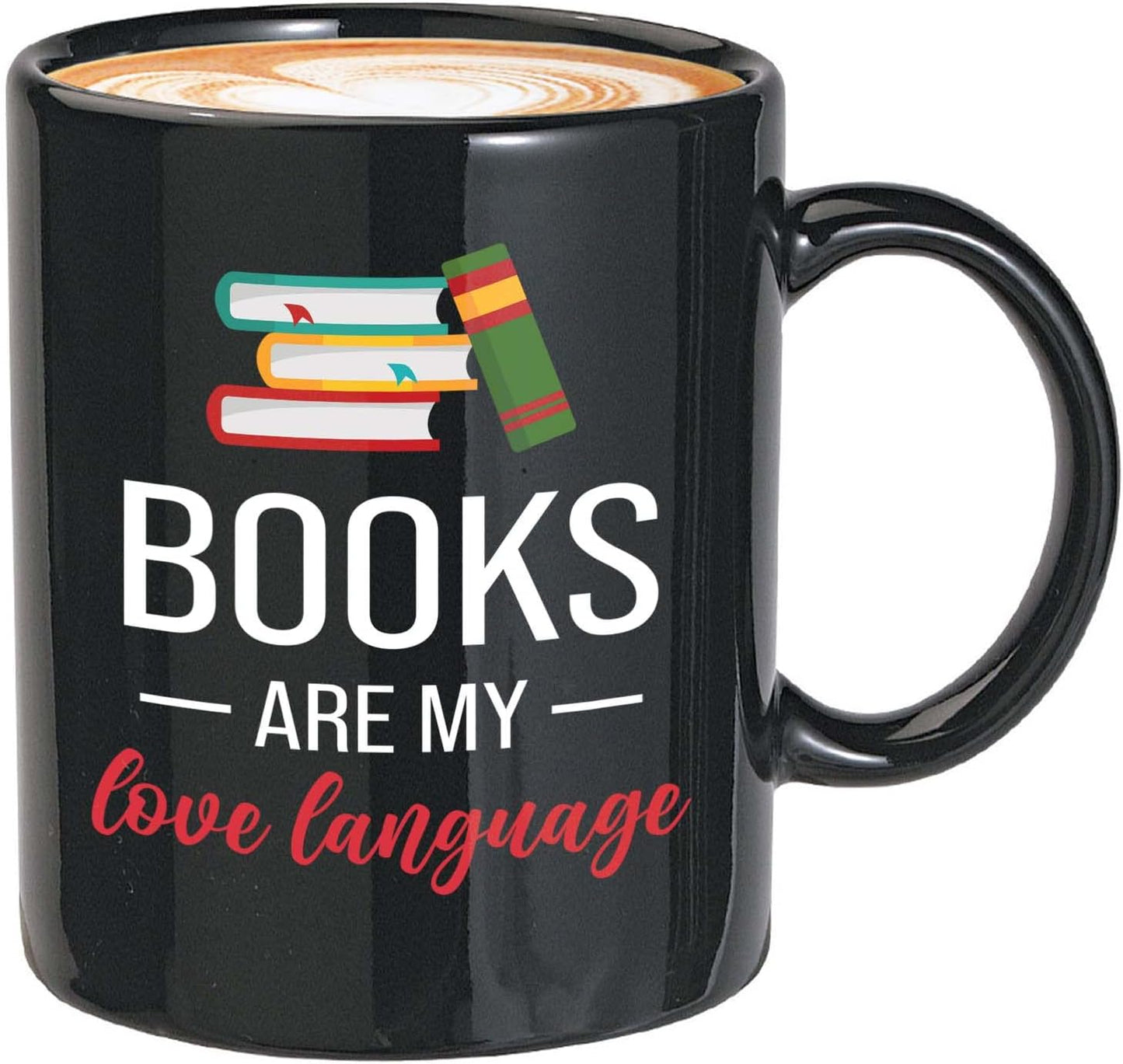 Bubble Hugs Book lovers Coffee Mug 11oz Black - Books My Love - Author Writer Library Library Editor Introvert Book Lovers Cat Lover Chill Relax Bookworm Reading