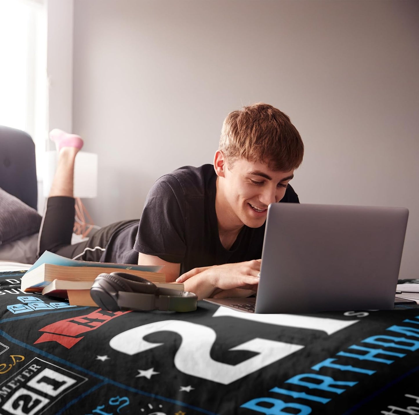 21st Birthday Gifts for Him, Best/Cool 21st Birthday Gifts for Guys/Son, 21 Birthday Gift Ideas, 21 Bday Gifts for 21 Year Old Male, 21 Year Old Bday Presents for Him Throw Blanket 60x50in