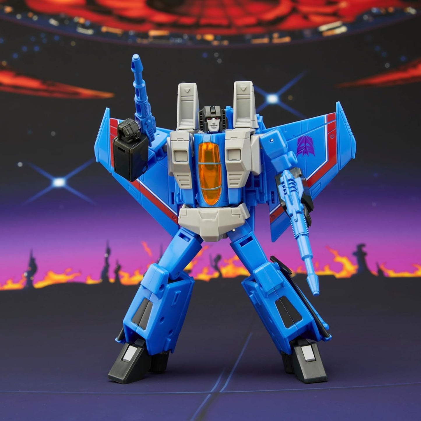 Transformers Studio Series The The Movie Thundercracker Voyager Class 6.5-Inch Converting Action Figure, Robot Toys for Ages 8+