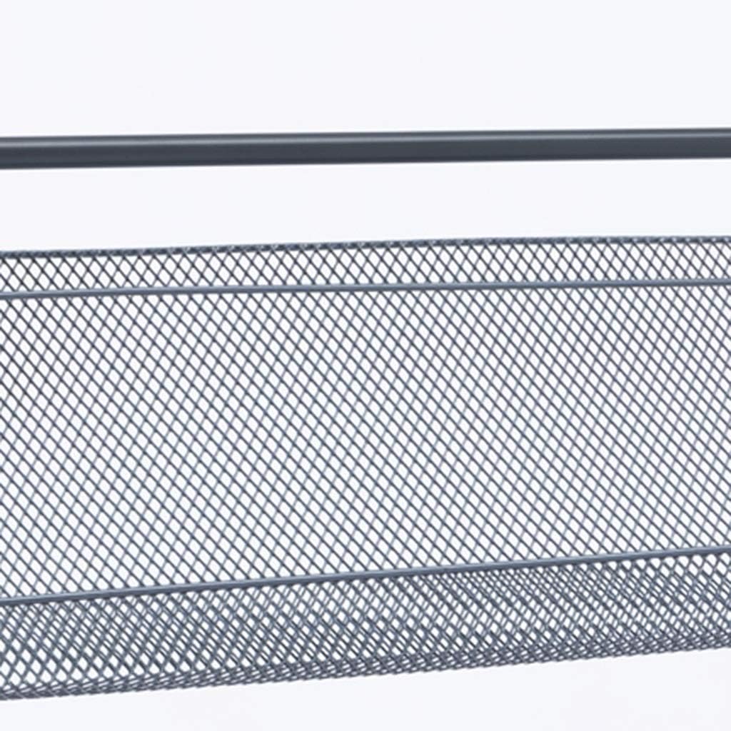 Wrought Iron Floor-Standing Magazine Rack, 4-Layer Publicity Album Display Stand, Shelf, Suitable for Schools, Offices, Banks, Etc