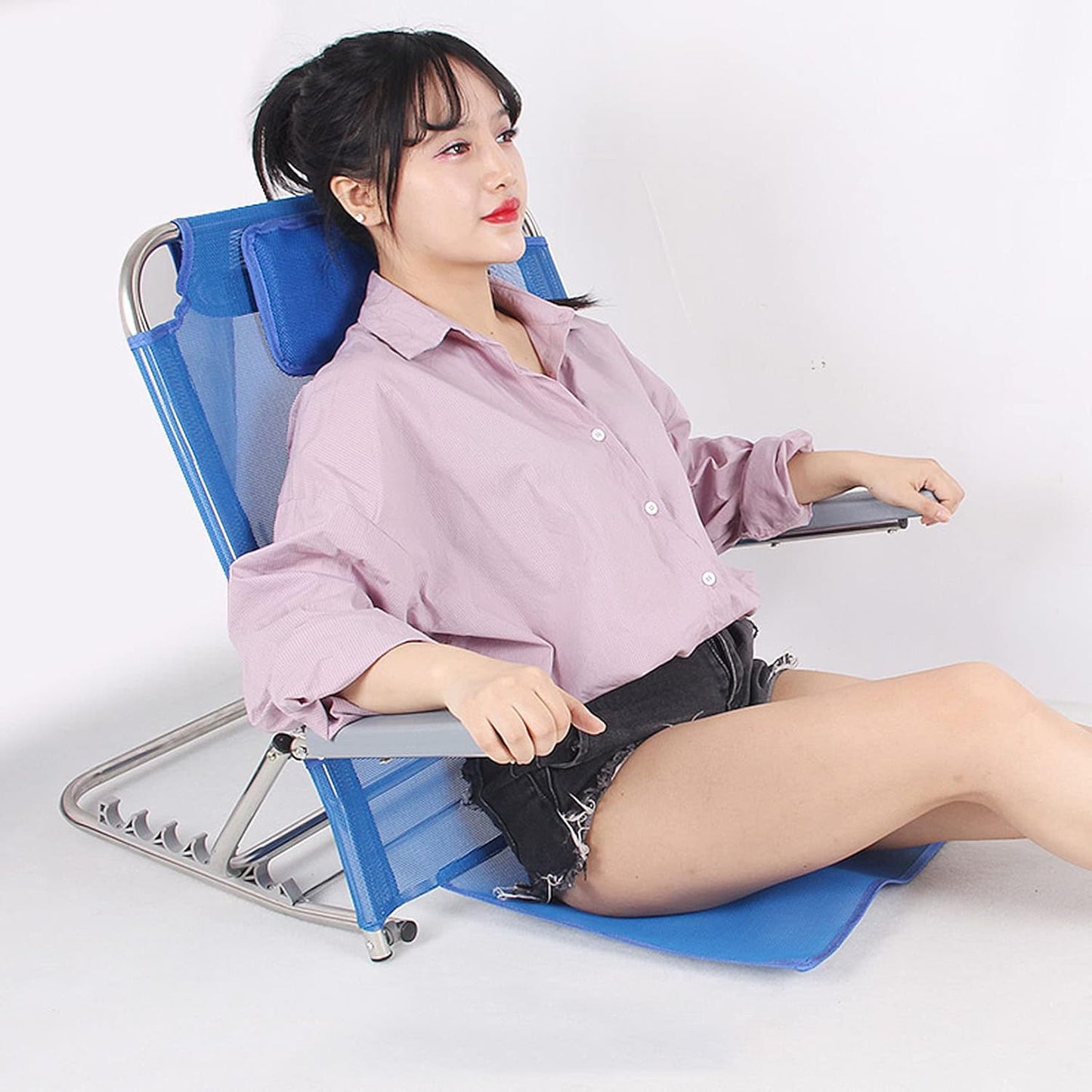 Bed Back Wedge Support,Adjustable Bed Back,Adjustable Angle Back Rest, Back Rest Lumbar Support Bed Backrest with Easy Set 6 Gears Angle Adjustment and Armrest, Read, Eat, Watch TV in Bed