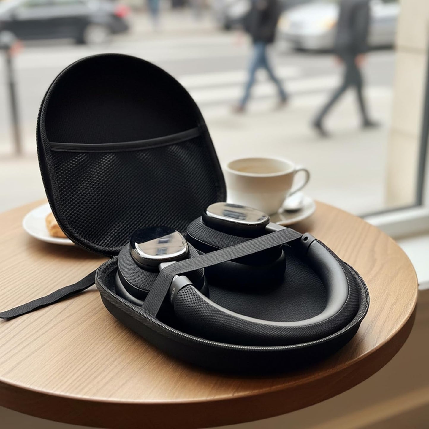 Bluetooth Headphones Over The Ear, Noise Cancelling Headphones Wireless Bluetooth with Microphone, Over Ear Headphone Noise Cancelling 65h Playtime, Clear Calls, Comfort Fit for Travel