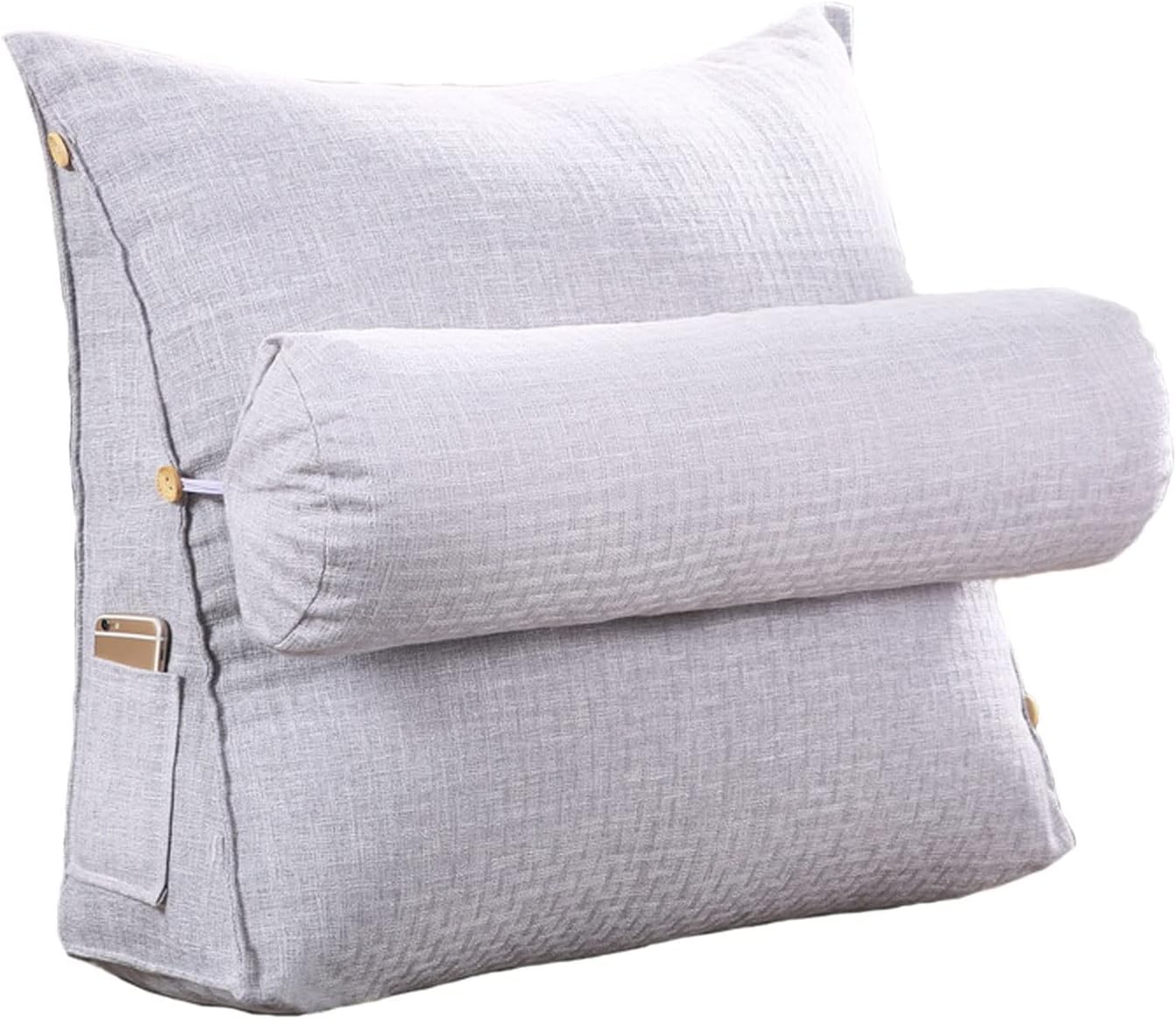Back Wedge Pillow for Bed After Surgery Reading Pillow for Bed Back Support for Adults Wedge Cushion for Back Support Lumbar Pillows for Outside Patio Furniture