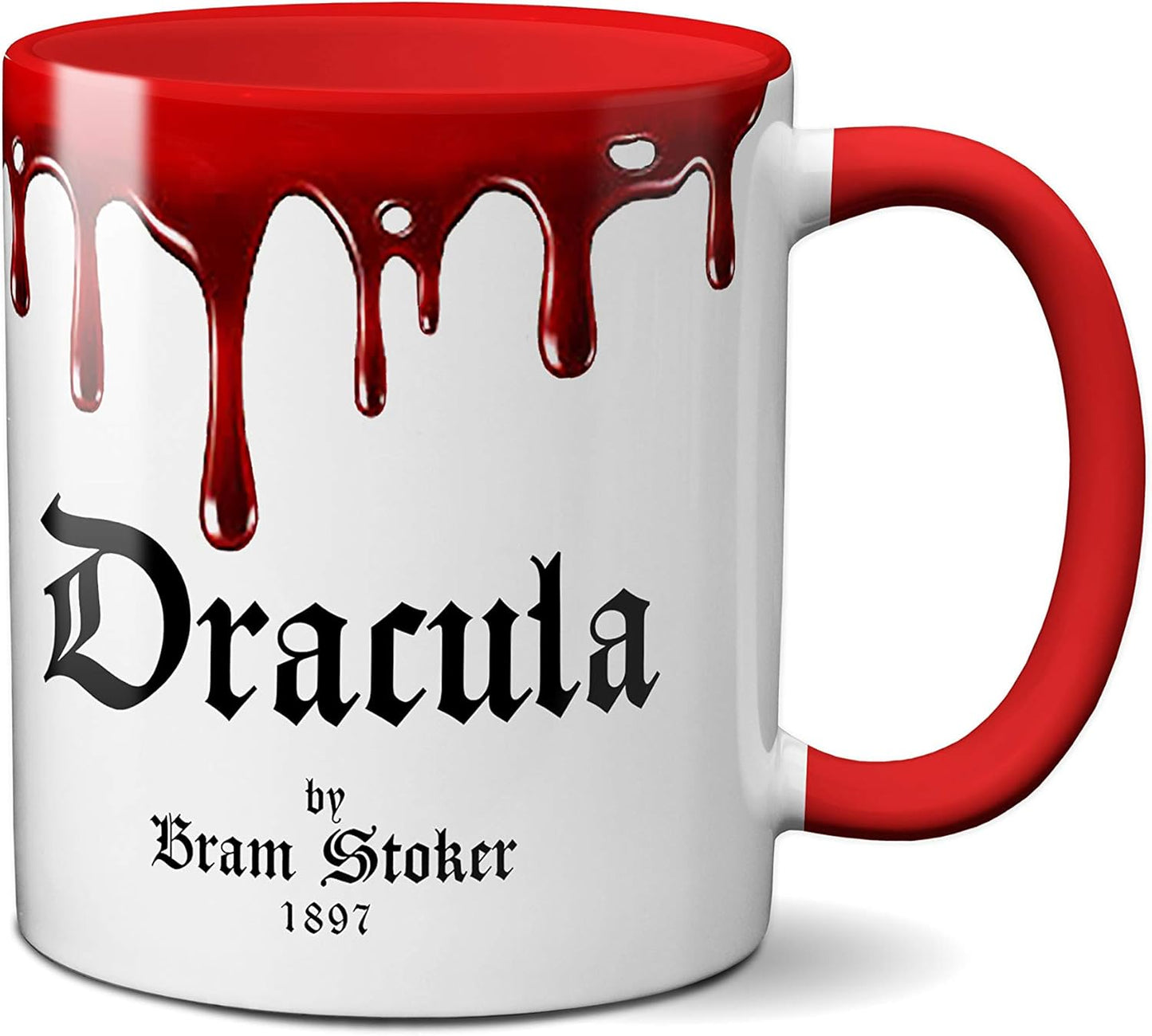 Dracula by Bram Stoker Mug - Coffee Mug with Classic Book Design, Perfect for Literature Lovers