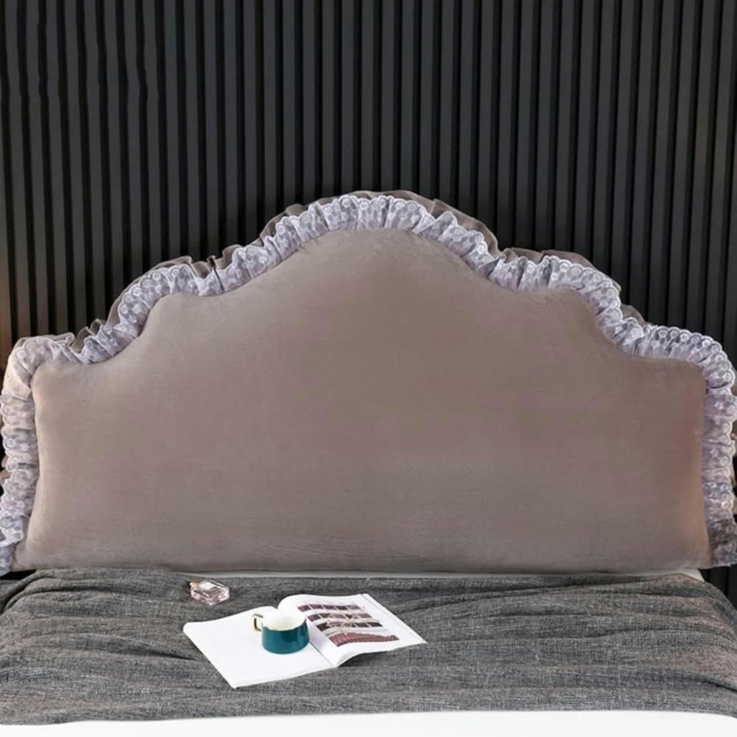 Soft Reading Bed Rest Pillow, Large Wedge Removable Pillow Twin Full Queen King Bunk Bed Cusion Backrest Support Cushion Bed Rest Pillows(Rose red,180 * 20 * 75cm)