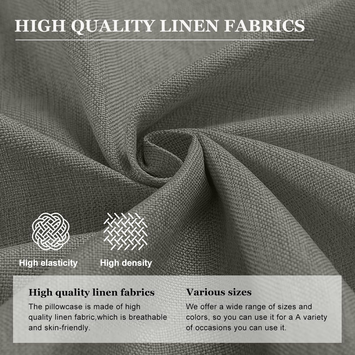 Bed Gap Filler/Mattress Space Filler, Mattress Extender for Twin/Full/Queen/King Bed, Close Gap(0-12") Between Mattress and Headboard or Wall, Stop Losing Your Pillows(Dark Gray-LxWxD-60*6*6in)