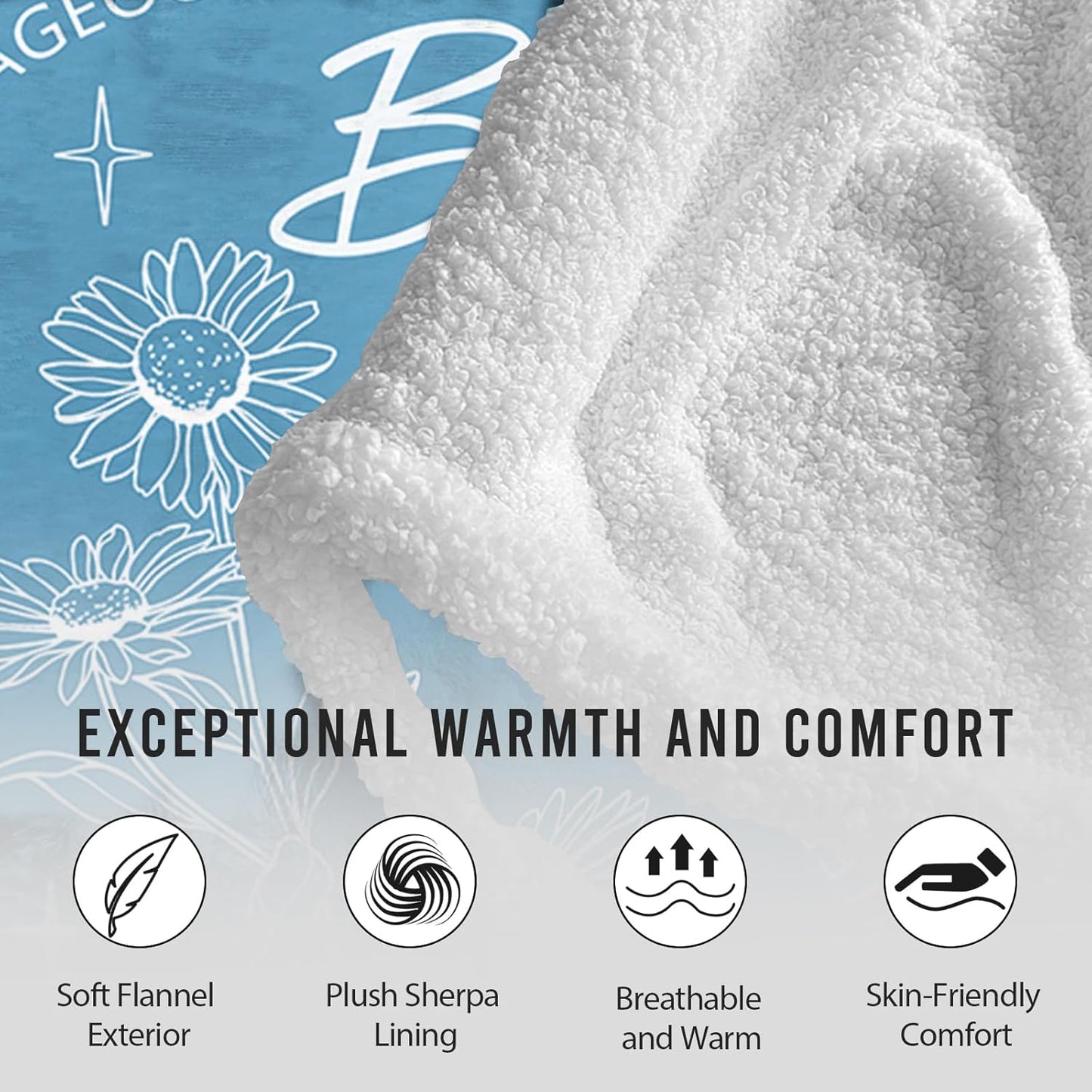 Get Well Gifts for Women, Wearable Hug Healing Blanket, Inspirational Thinking of You Gifts for Christmas Birthday, Warm Recovery Blanket for Women, Feel Better Gift After Surgery