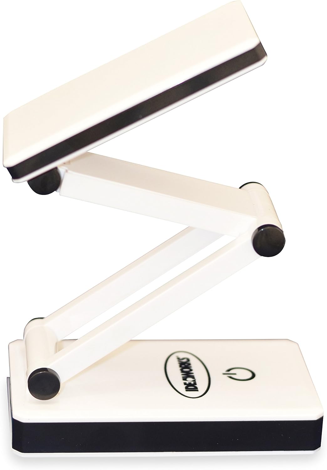 IdeaWorks LED Lamp for Desk - Collapsible, Portable from Home to Office, Acrylonitrile Butadiene Styrene, White