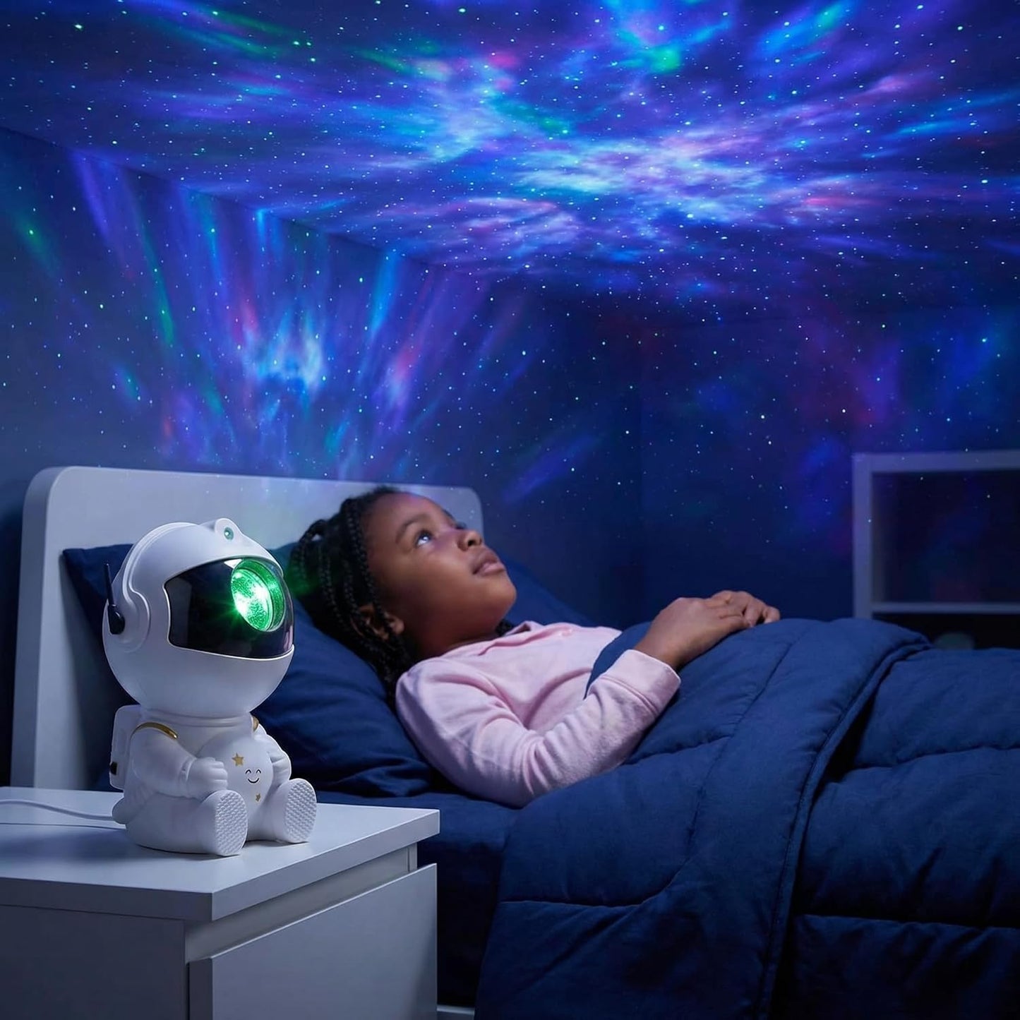 Astronaut Galaxy Projector, Galaxy Projector for Bedroom Night Light Projector, Galaxy Light Projector