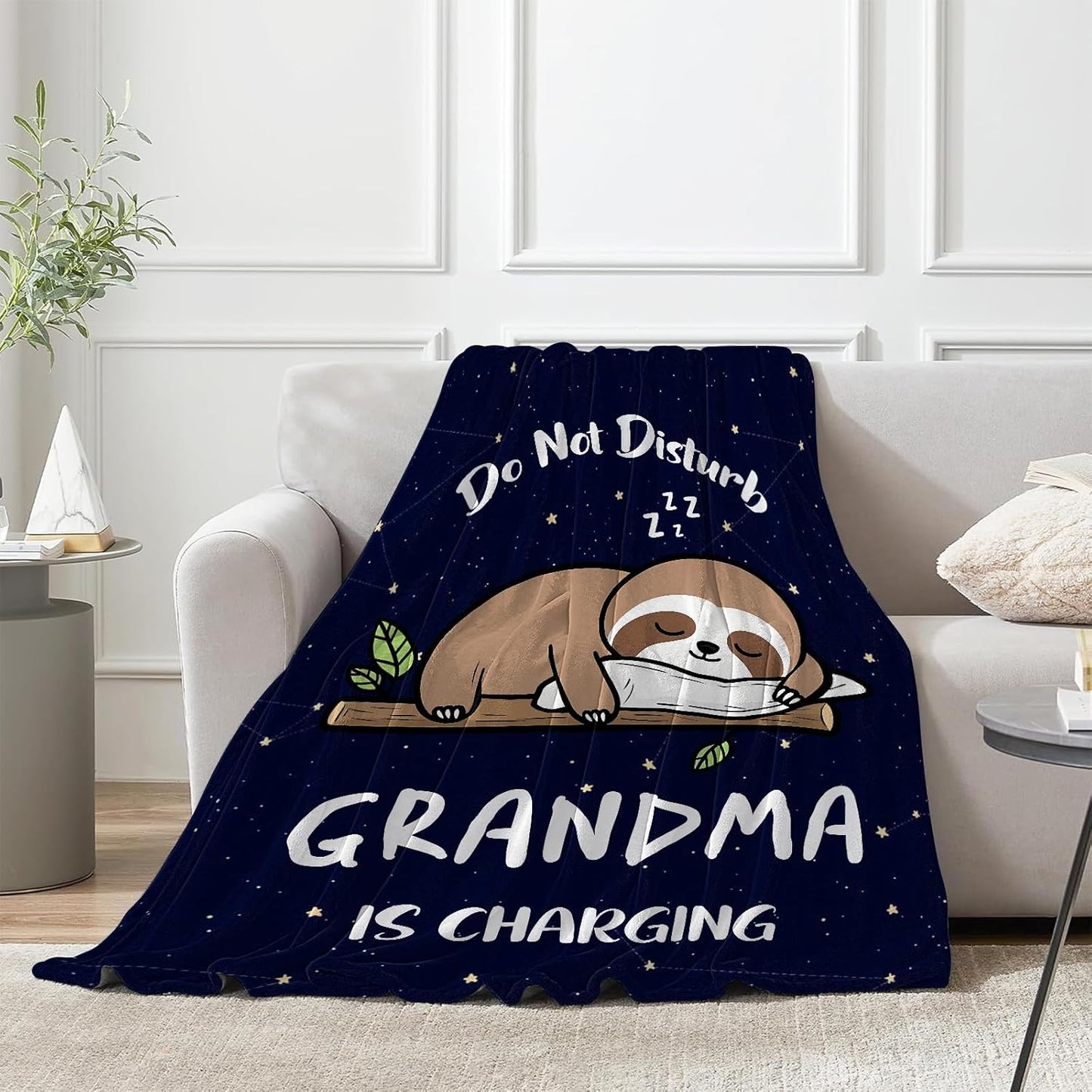Grandma Gifts Blanket, Best Grandma Birthday Gift Ideas, Great Gifts for Grandmother, Grandmother Nana Gift from Grandkids on Mothers Day Christmas Throw Blanket 50" x 60"