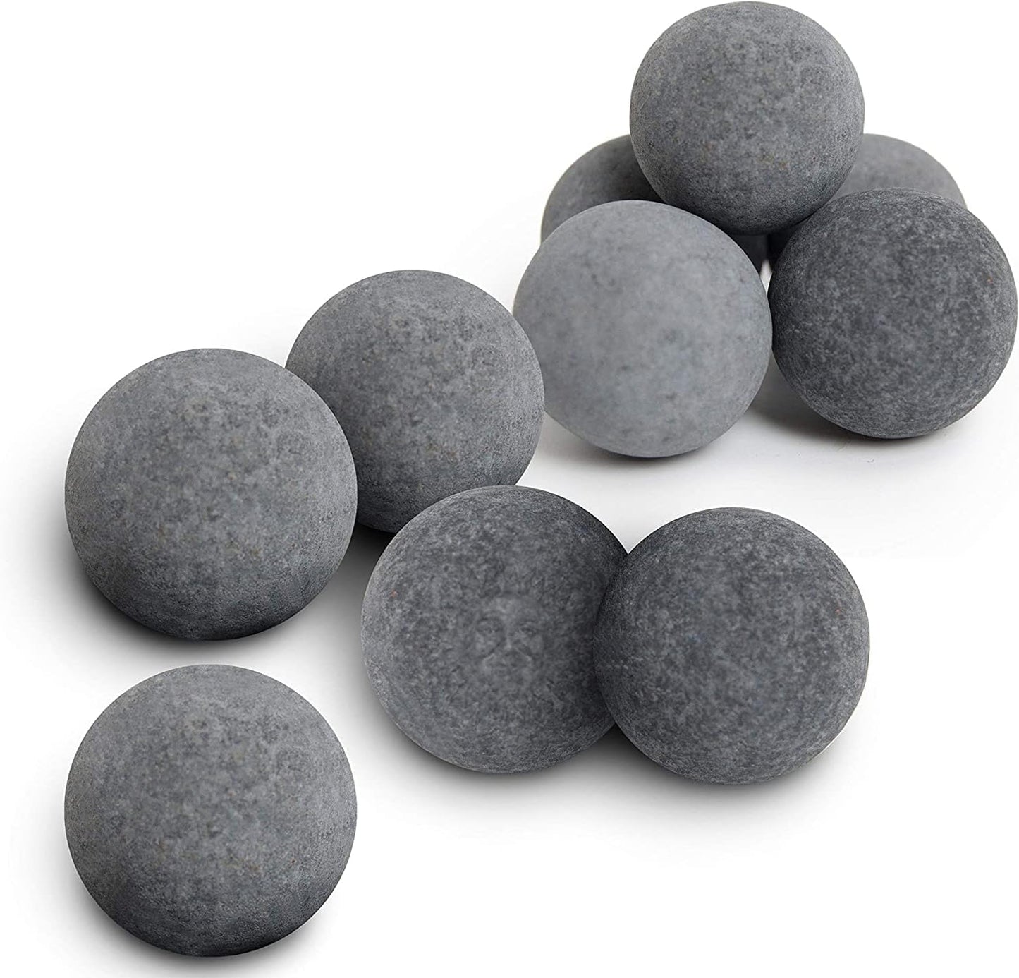 SunGrow Snail and Crayfish Energy Balls, Enhance Color, Calcium-Rich Gray Pearls for Invertebrates, Functional and Beneficial Aquarium Decor, 10-Pieces per Pack