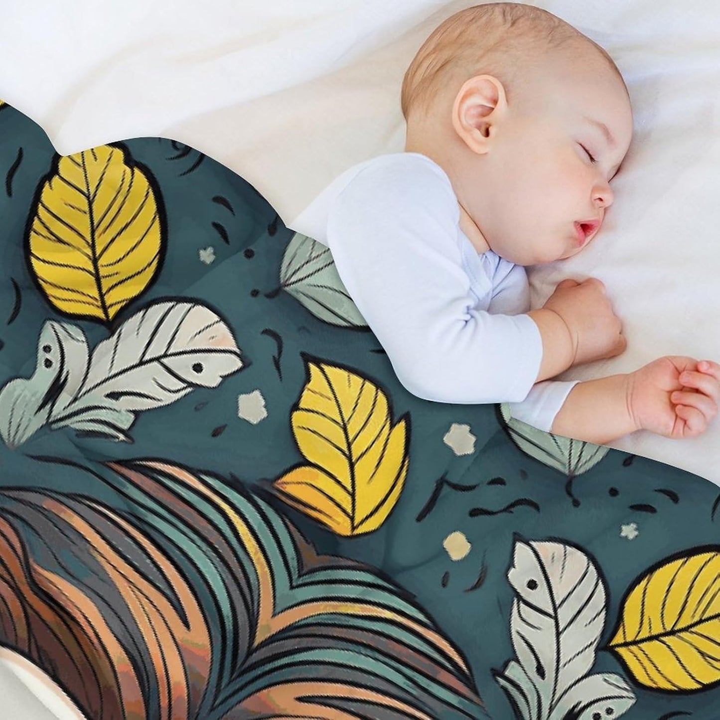 Monkey Pattern Throw Blanket for Couch Super Soft Warm Lightweight Throw Blankets Cozy Flannel Bed Blanket Cute Decorative Blankets for All Seasons Home Decor Gift 30"*40"（76 * 100cm）