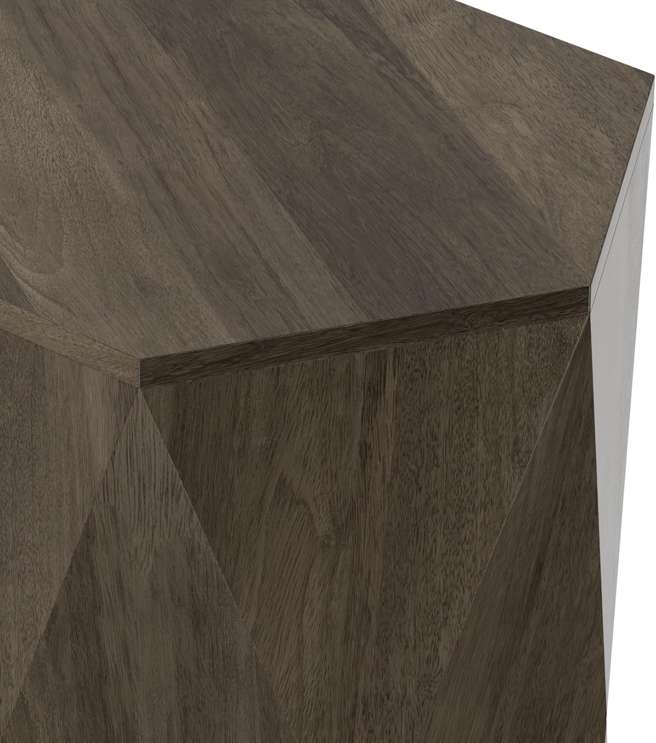 SIMPLIHOME McKinley Side Table - 20 inch Wide Solid Wood Table in Ash Grey, Contemporary End Table, Accent Table, Nightstand for Living Room or Bedroom with Storage, Assembly Required