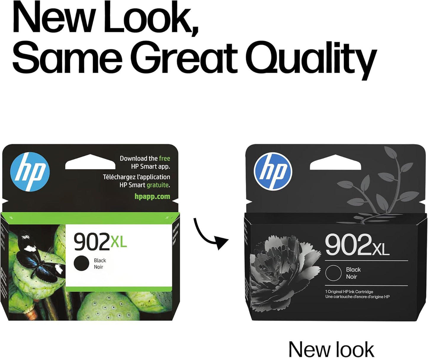 HP 902XL Black High-Yield Ink Cartridge Printers | Works with Printer Series: OfficeJet 6954, 6958, 6962, OfficeJet Pro 6968, 6975, 6978 | Eligible for Instant Ink | T6M14AN