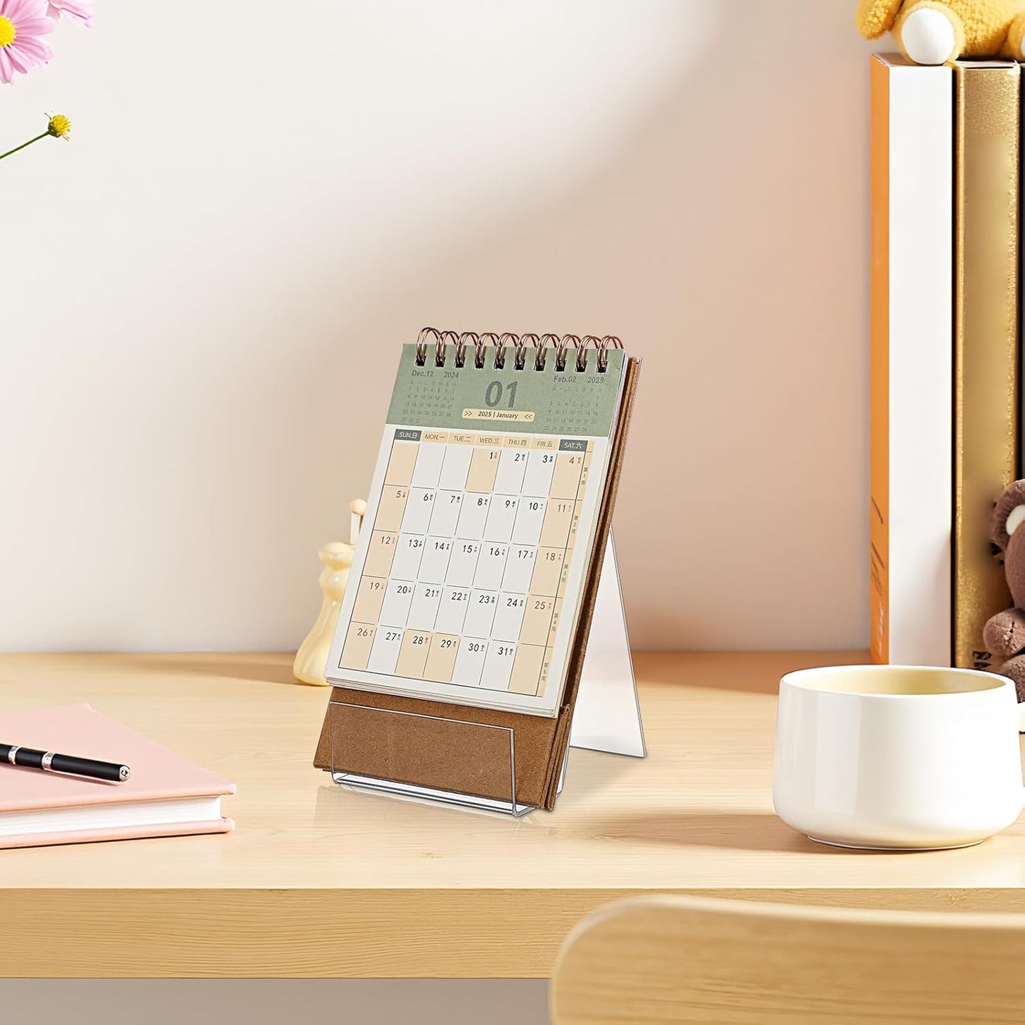 Milisten 10pcs Acrylic Card Display Stands Greeting Card Holder Easels with Bases 10cm 7.5cm for Retail Sports Business Display