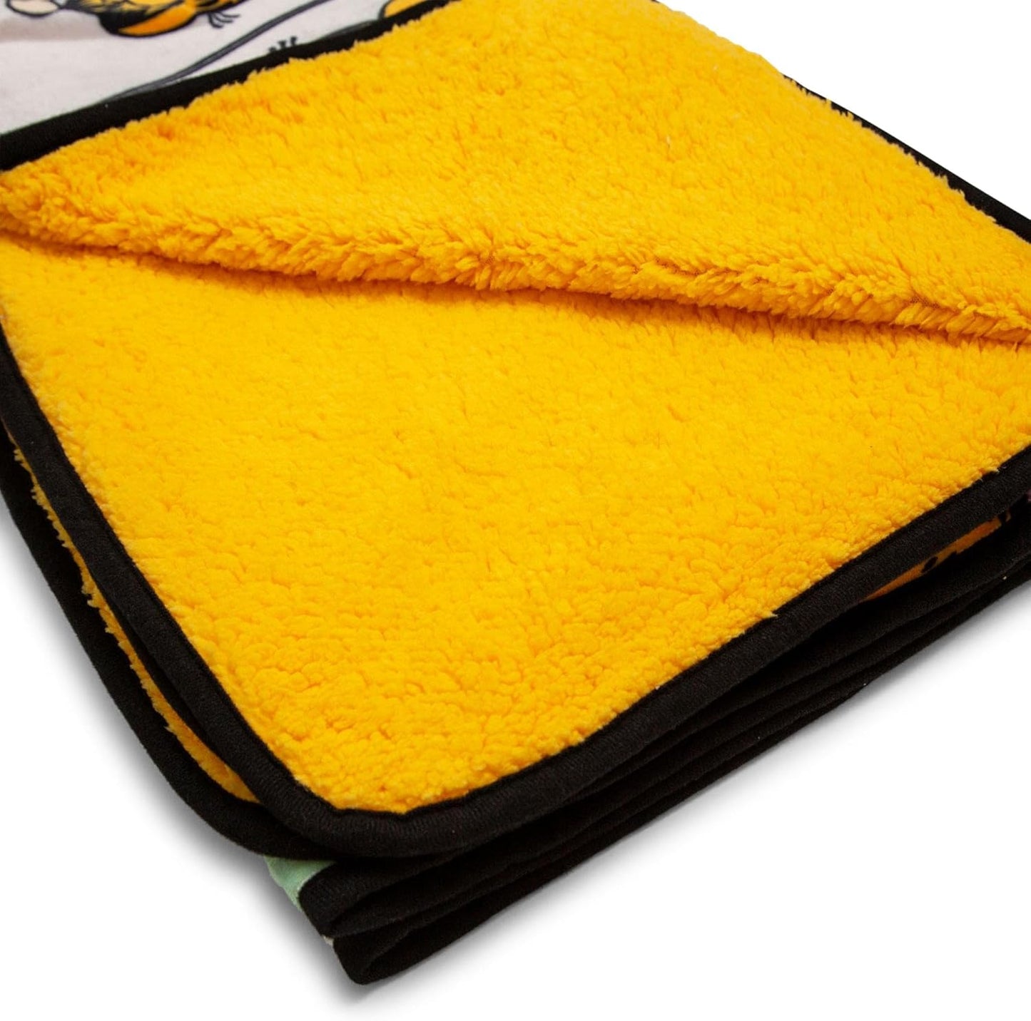 Garfield and Jon Comic Strip Panels Fleece Sherpa Throw Blanket | Soft Polyester Cover For Sofa, Bed | 50 x 60 Inches