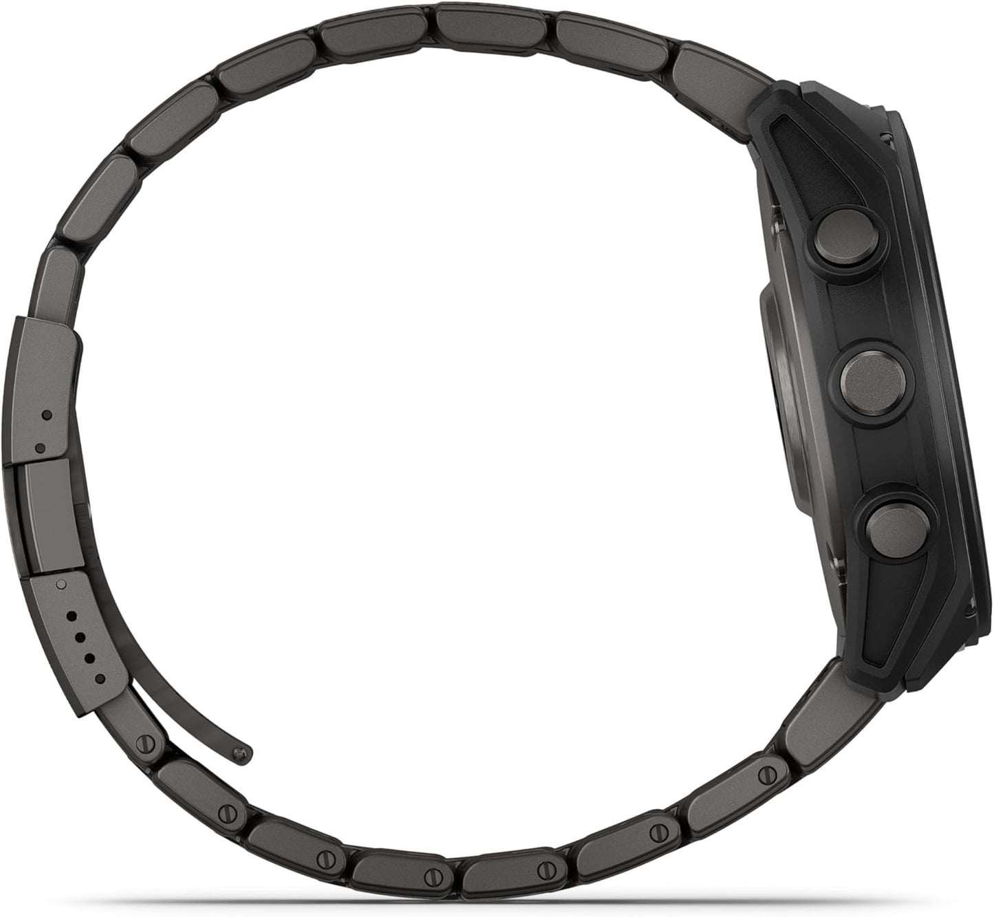 Garmin D2™ Mach 2 – 51 mm, Premium Aviator Smartwatch with GPS, Advanced Flight Maps, LED Flashlight, Built-in Microphone/Speaker for Calls and Texts, Carbon Gray DLC Titanium with Titanium Bracelet