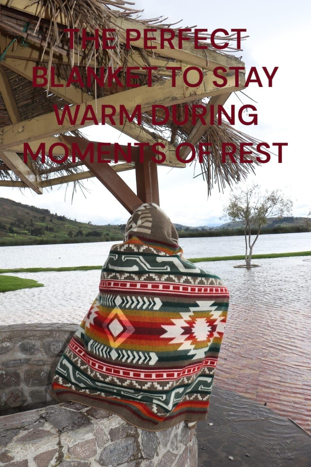 Alpaca Wool Blanket, Queen Size 94 x 78, Reversible 2 in 1, Thick and Ultra Soft, Hypoallergenic, Non-Itchy, Handmade in Ecuador. Premium Alpaca Wool Thtow Blanket for Cozy Comfort. (Brown, Queen)