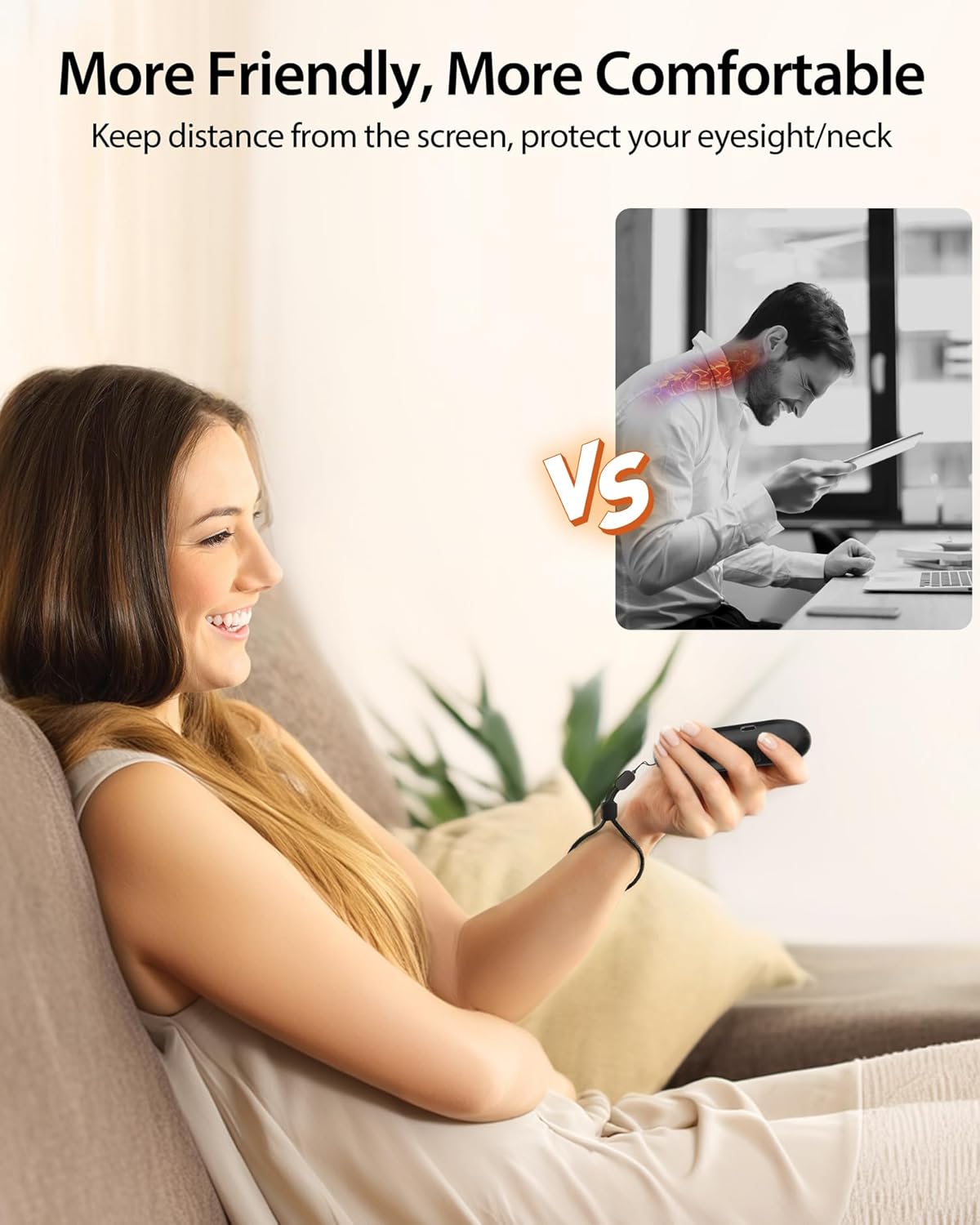 [#1 Magnetic Tech] Remote Control Page Turner for Kindle Paperwhite with Wrist Strap, 2-in-1 Kindle Accessories for iPhone, iPad, Camera Video Record & Shutter Selfie,Ideal Valentine’s Gift