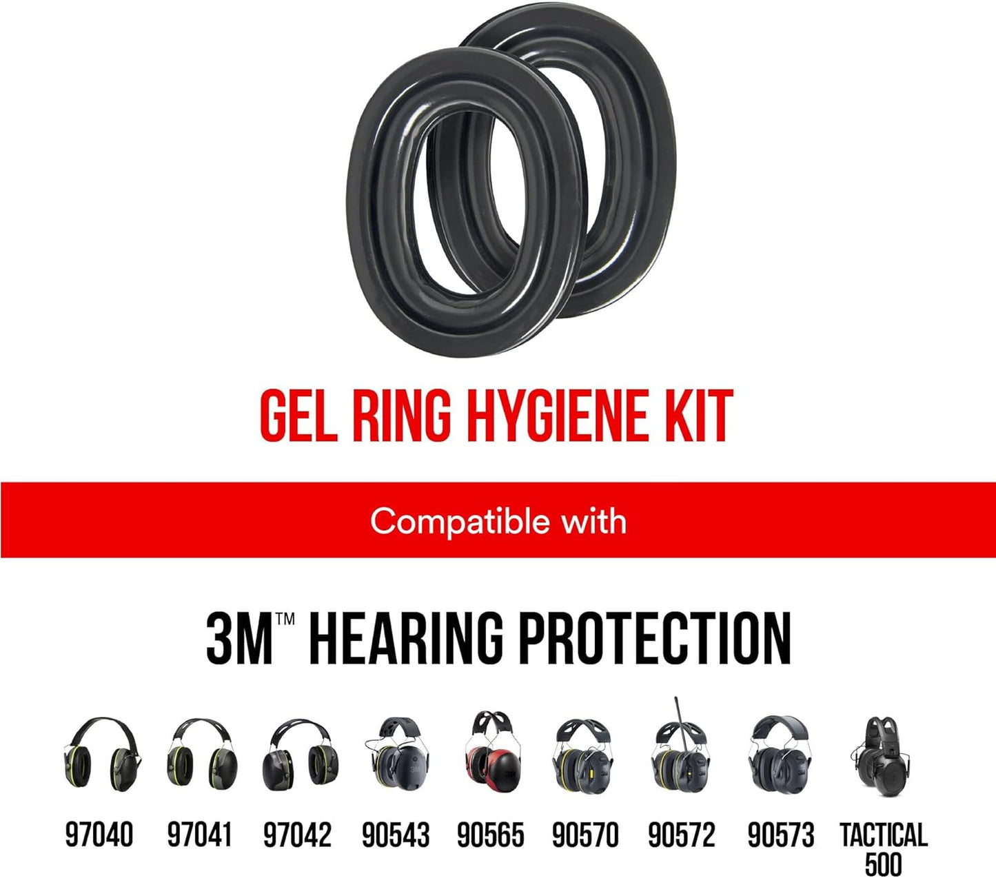 3M Pro-Grade Earmuff, Noise Reduction Rating (NRR) 30 dB, Lightweight & Adjustable Ear Muffs, Reduce Pressure Points For All-Day Comfort, Steel Wire Headband With Rubber Overmold Design (90565-4DC-PS)