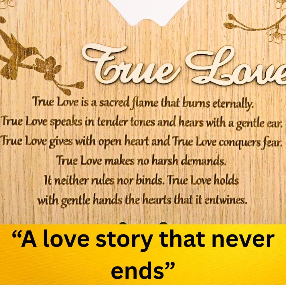 UNIDECO Wooden Butterfly Wall Décor, 8.75 Inch True Love Gift from Mom, Butterflies Shaped Hanging Decoration, Wood For Home Room Shelve, Family Friends Live Life, Laugh Quote