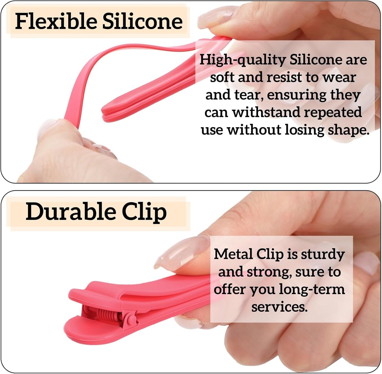 12 Pieces Automatic Bookmarks, Silicone Smart Book Marks for Reading Women Men, Cute Unique Book Clips Colorful Page Holder for Book Reading Lover Accessories, 6 Color