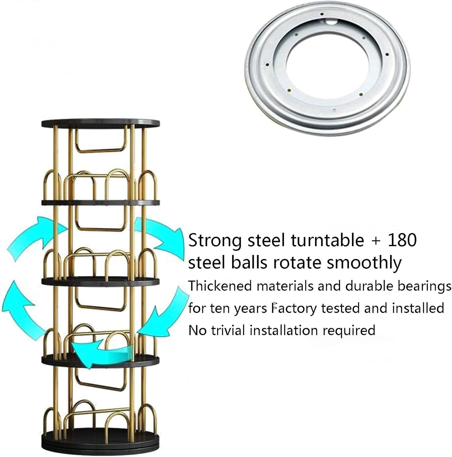 Metal display Shelf Storage Rack ，Simple Narrow Invisible Bookshel, Modern Multipurpose Corner Bookshelf Tall , invisible Floating Bookshelf for Home or Office,Multipurpose Display Book Shelf(99cm/38.