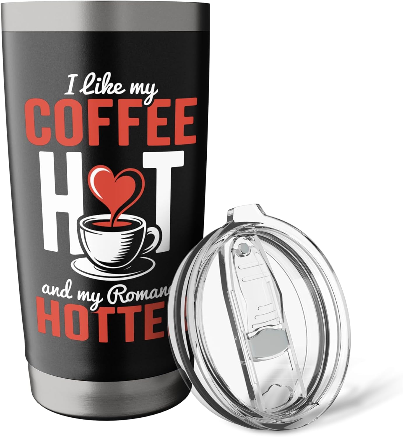 Romance Books And Coffee Apparel Smutty Book Morally Grey Stainless Steel Insulated Tumbler