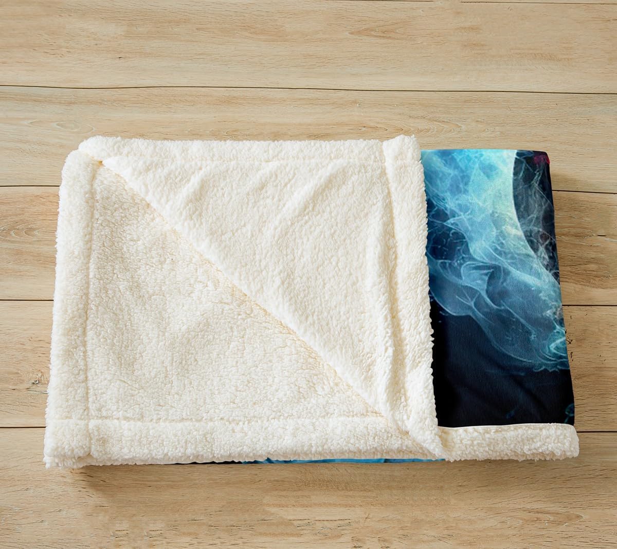 Guitar Fleece Throw Blanket Rock Music Themed Plush Blanket Fire and Water Musical Notes Sherpa Blanket Electric Guitar Instruments Print Fuzzy Blanket for Sofa Bed Couch, Room Decor Twin 60x80 Inch