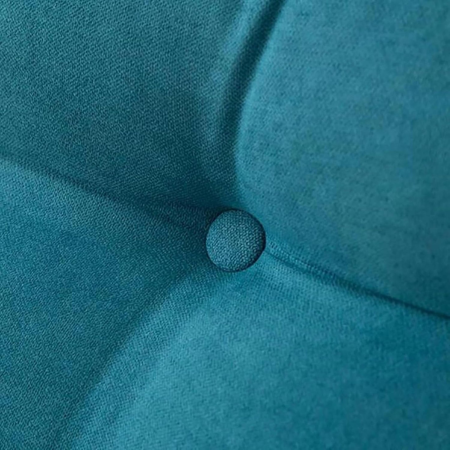 MOUNW Large Headboard Pillow Teal Triangular Headboard Wedge Bed Rest Reading Pillow Backrest Positioning Support Bolster Cushion with Removable Cover, 47x20x8in