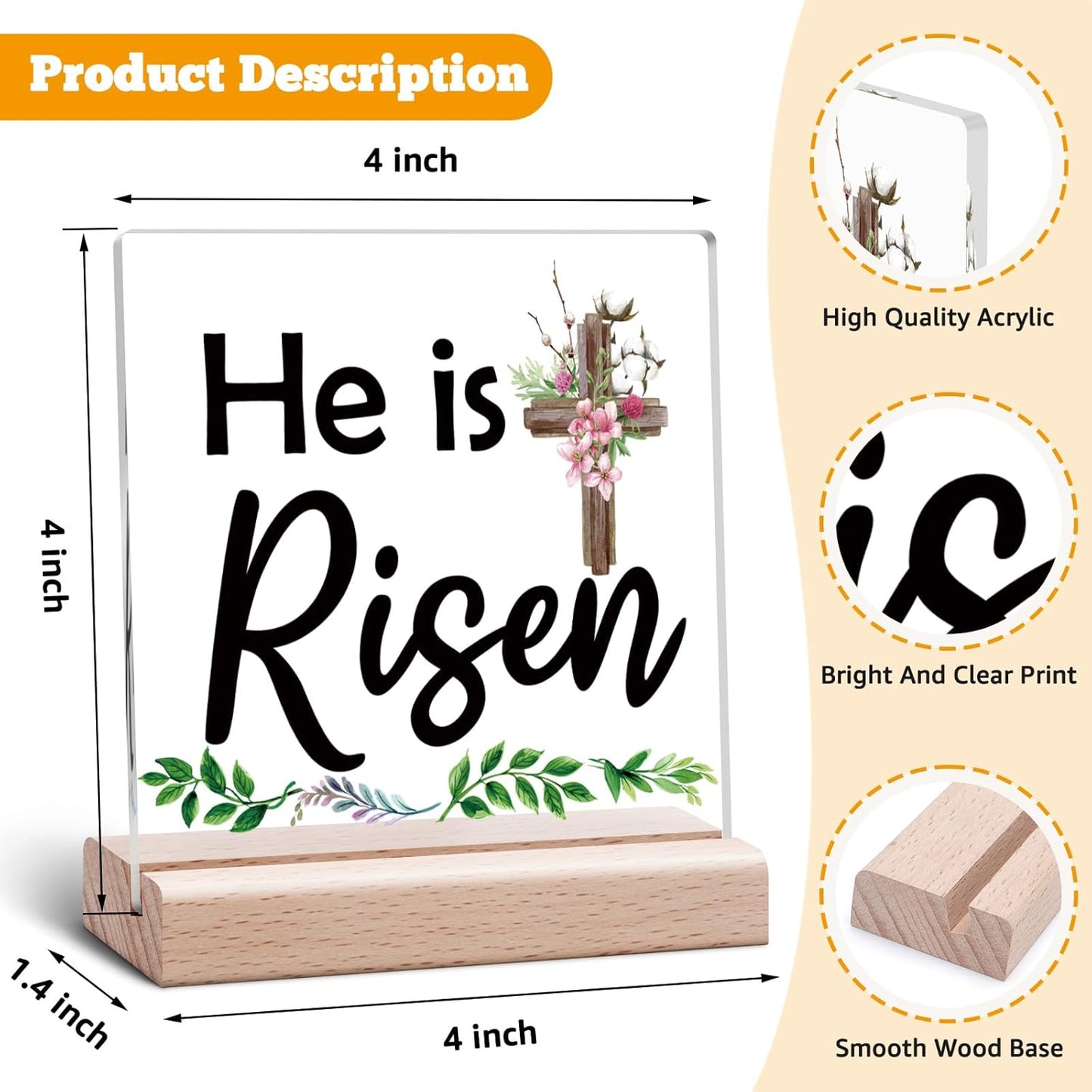 Christian Inspirational Desk Decor Bible Verse Desk Decorative Sign Religious Bible Verse Gifts for Man Spiritual Gift Catholic Encouragement Gift for Coworker Son Boys Spiritual Faith Birthday Decor