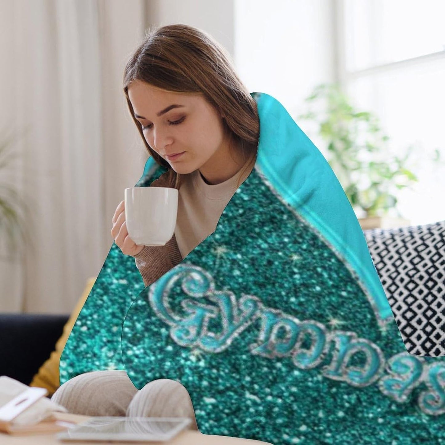 I Love Gymnastics Throw Blanket for Couch Super Soft Warm Lightweight Throw Blankets Cozy Flannel Bed Blanket Cute Decorative Blankets for All Seasons Home Decor Gift 30"*40"（76 * 100cm）
