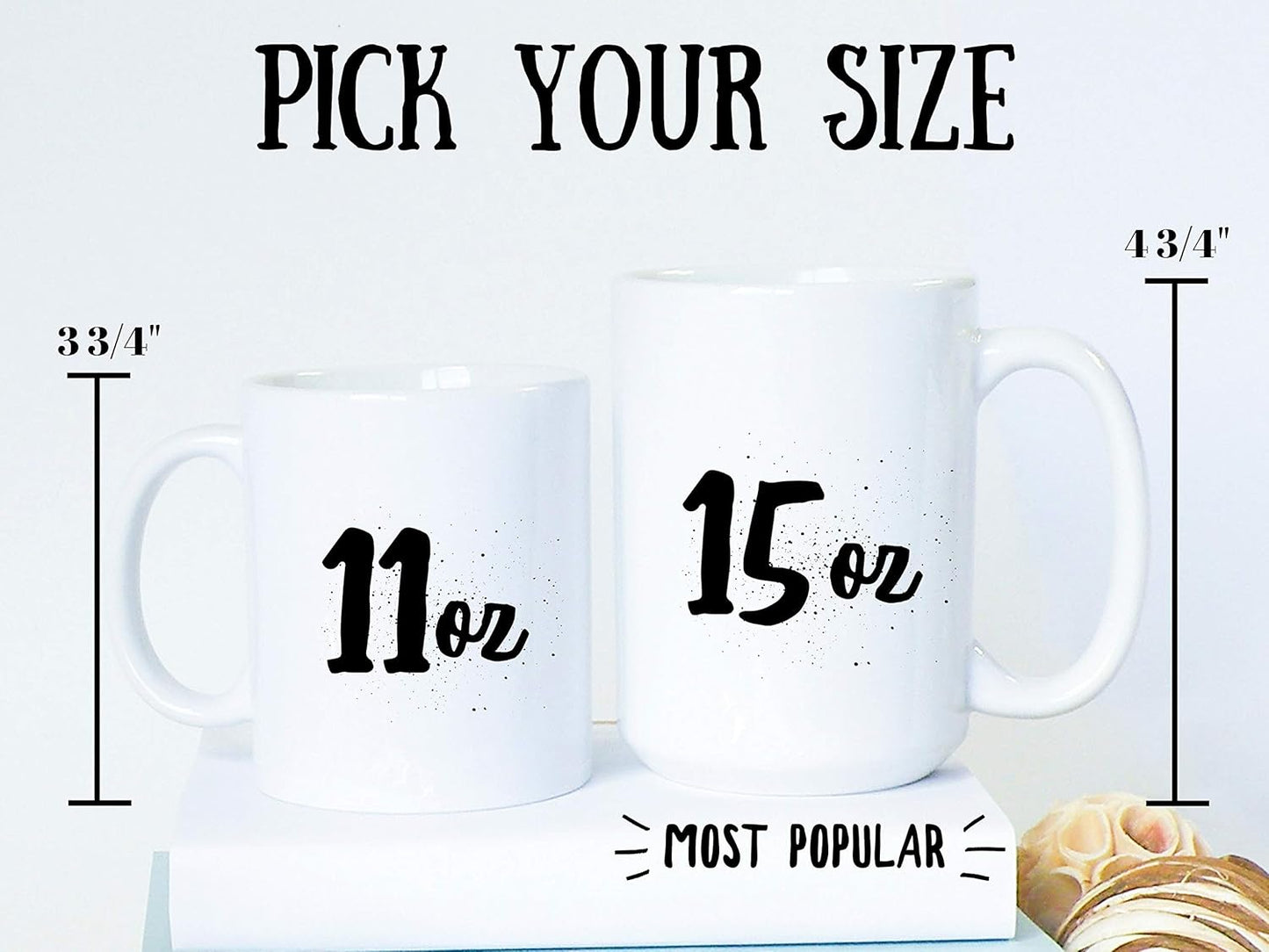 Reading Books And Coffee Make Me Happy Mug Funny Gift For Hobby Lover Coffee Tea Cup 11 oz