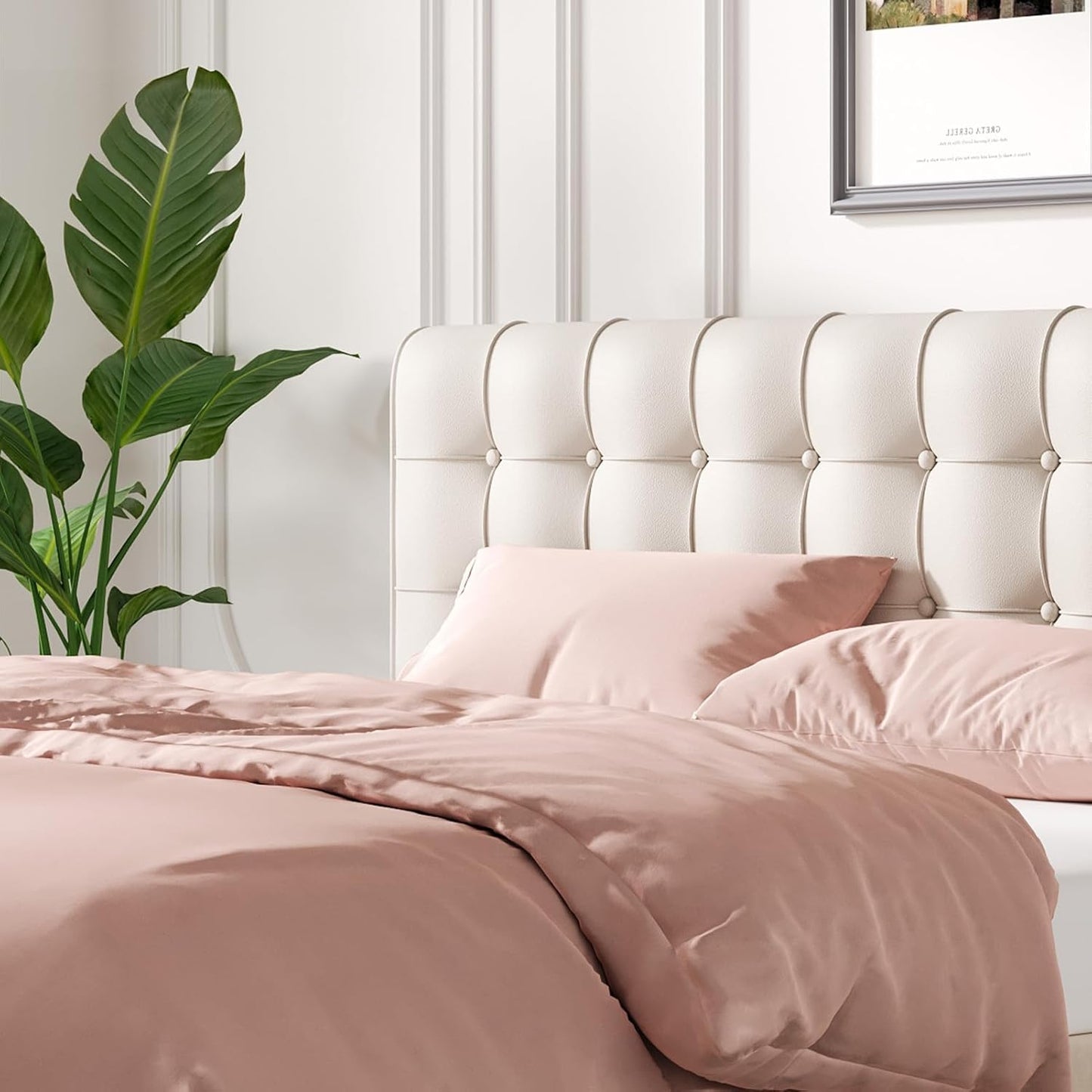 Headboard Pillow Twin Size Tufted Upholstered Headboard Cushion with Removable Cover Linen Bed Backrest Bolster Pillow for Sitting Up in Bed Reading or Rest Rectangular Support Pad for Bedroom Dorm