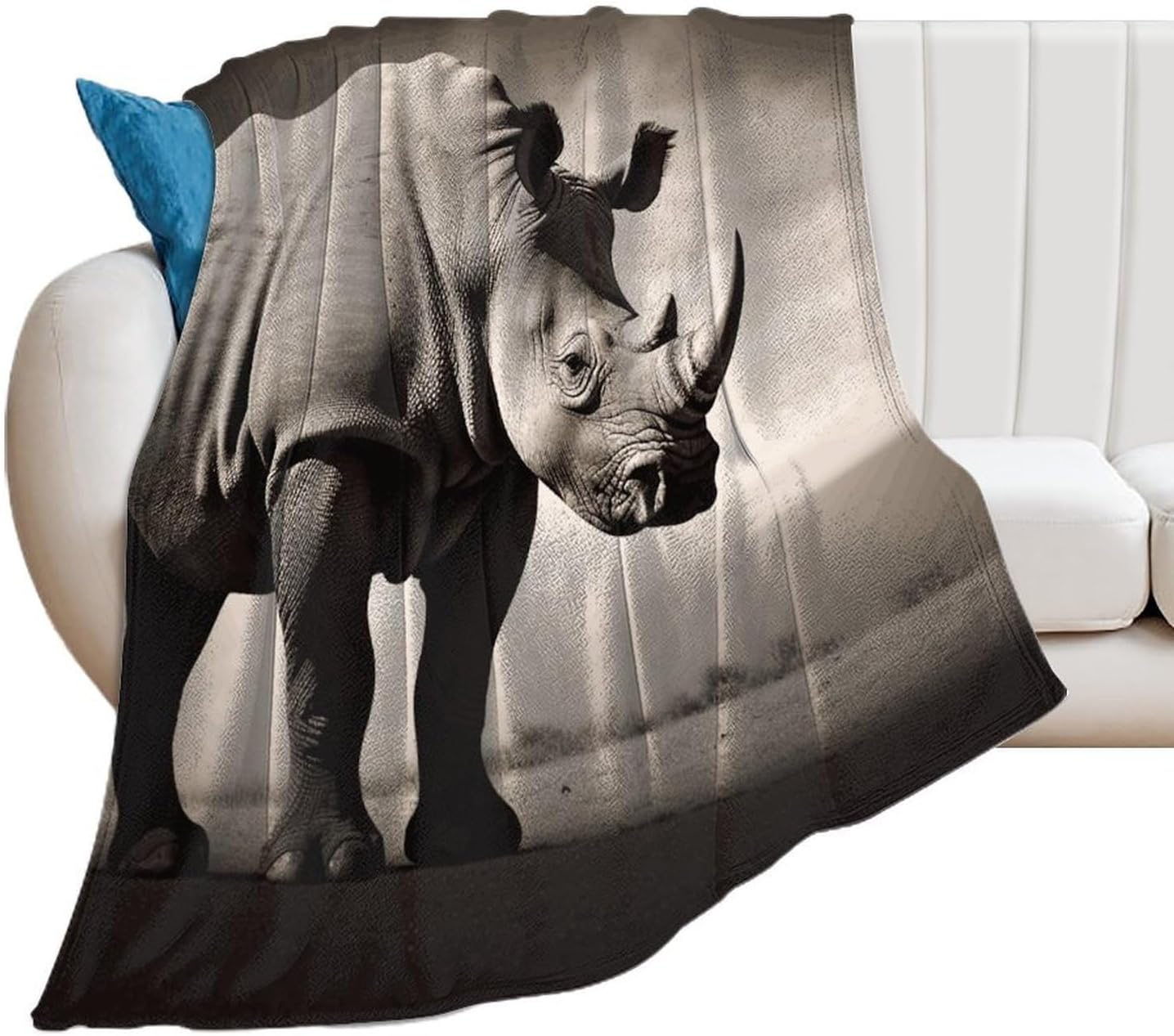South Africa Animal Blanket Super Soft Lightweight Throw Blanket Cute Cozy Warm Bed Blanket Decorative Fuzzy Blanket All-Season Home Decor Gift for Sofa Couch Living Room 60"*80"（150 * 200cm）