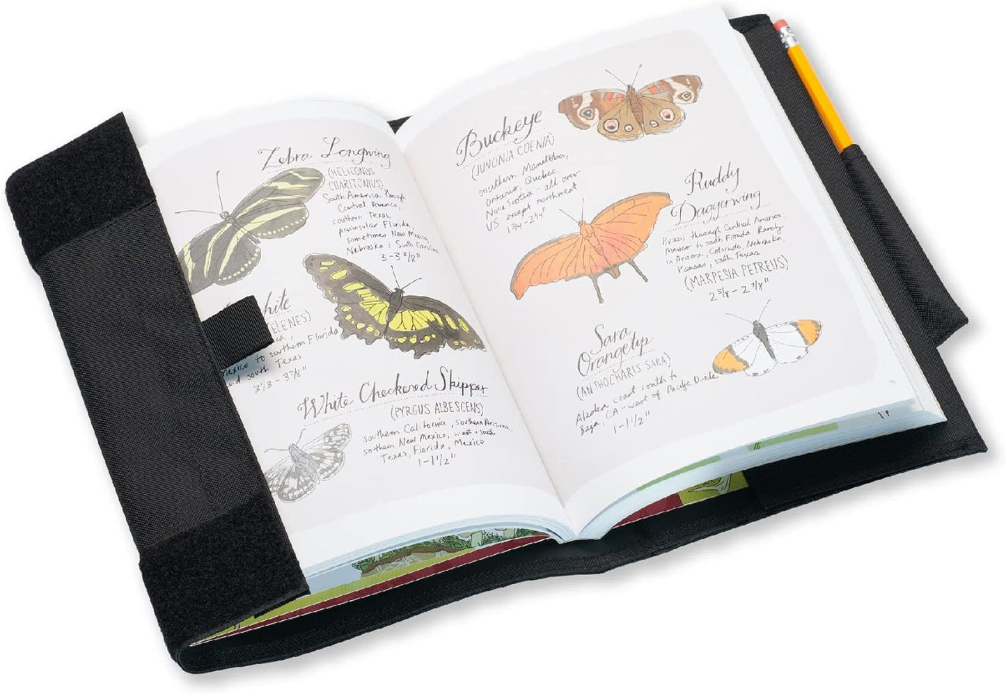 Book-it! Adjustable Travel Book & Bible Cover - Medium Black