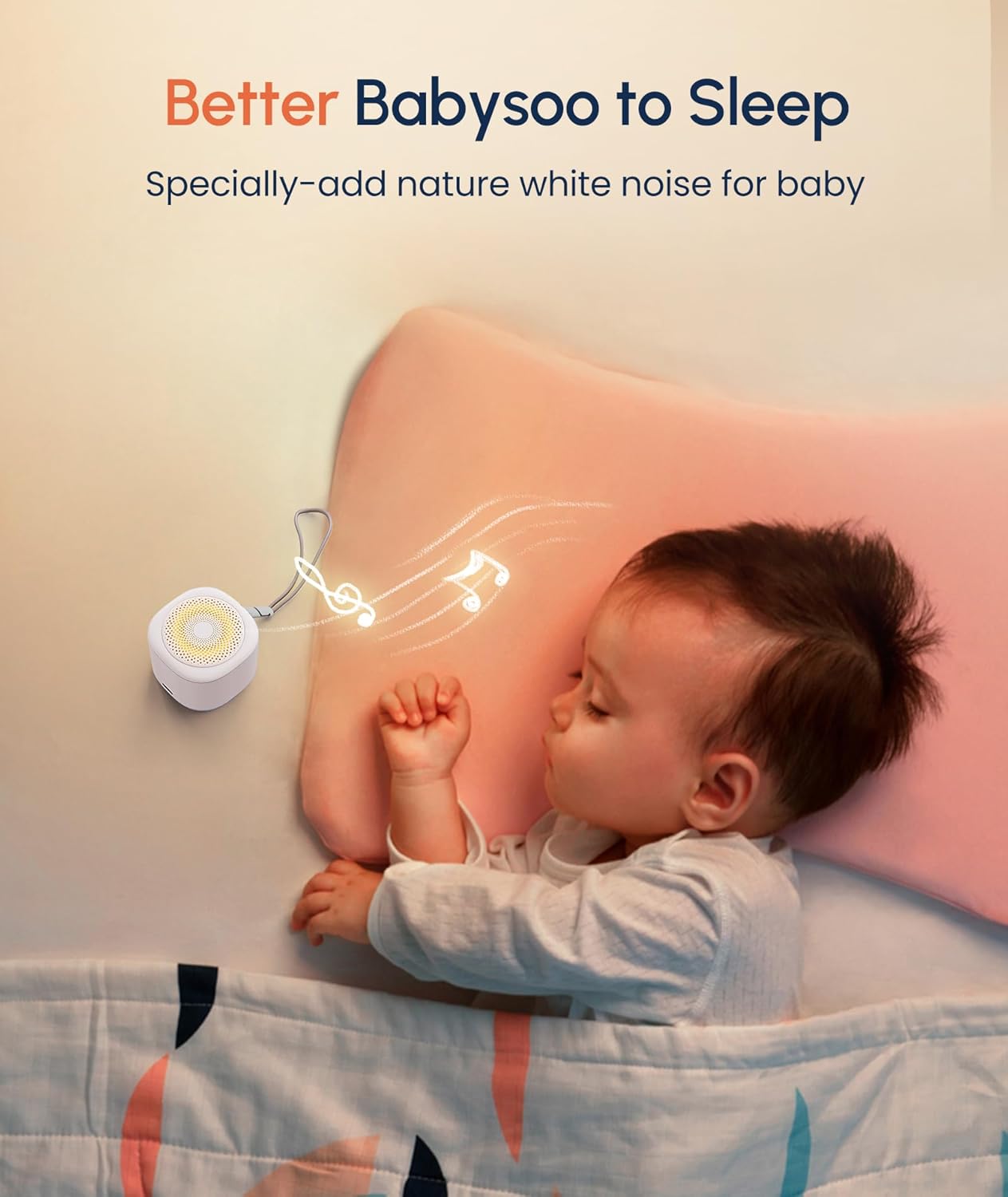 Mini Portable Sounds Machine with 20 Sounds White Noise,Sleeping Sounds Machine 15/30/60min Timer for Travel,Lunch Break,Baby Lullaby, Home, Office, Loud Noise Canceling Machine-2025 Updated Version