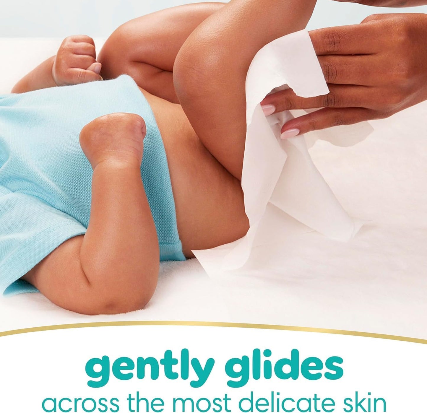Pampers Sensitive Baby Wipes, Water Based, Hypoallergenic and Unscented, 18 Flip-Top Packs (1008 Wipes Total) [Packaging May Vary]