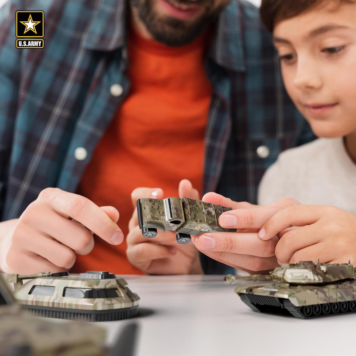 Lollipop US Army Die-Cast Vehicle Set - 6 Military Vehicles for Toddlers & Kids, Army Trucks, Jeeps, Recon Force Toys for Boys Age 4-7, Officially Licensed Army Action Set for Adventures