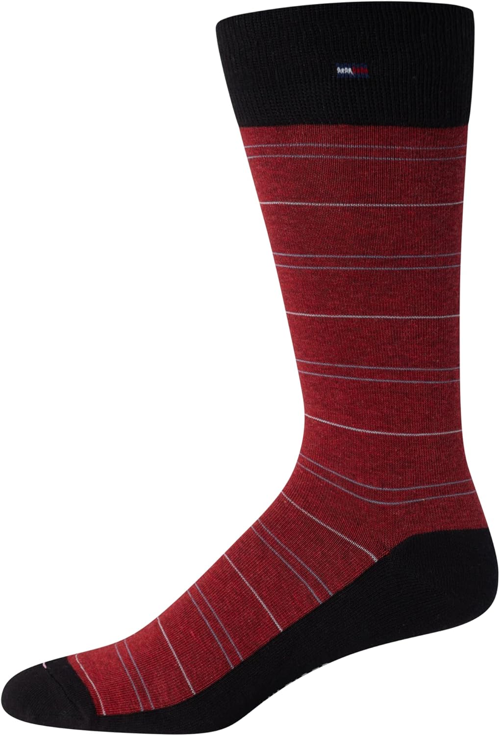 Tommy Hilfiger Mens Dress Socks - 5 Pack Lightweight Patterned Everyday Long Work Socks for Men for Casual & Formal Wear