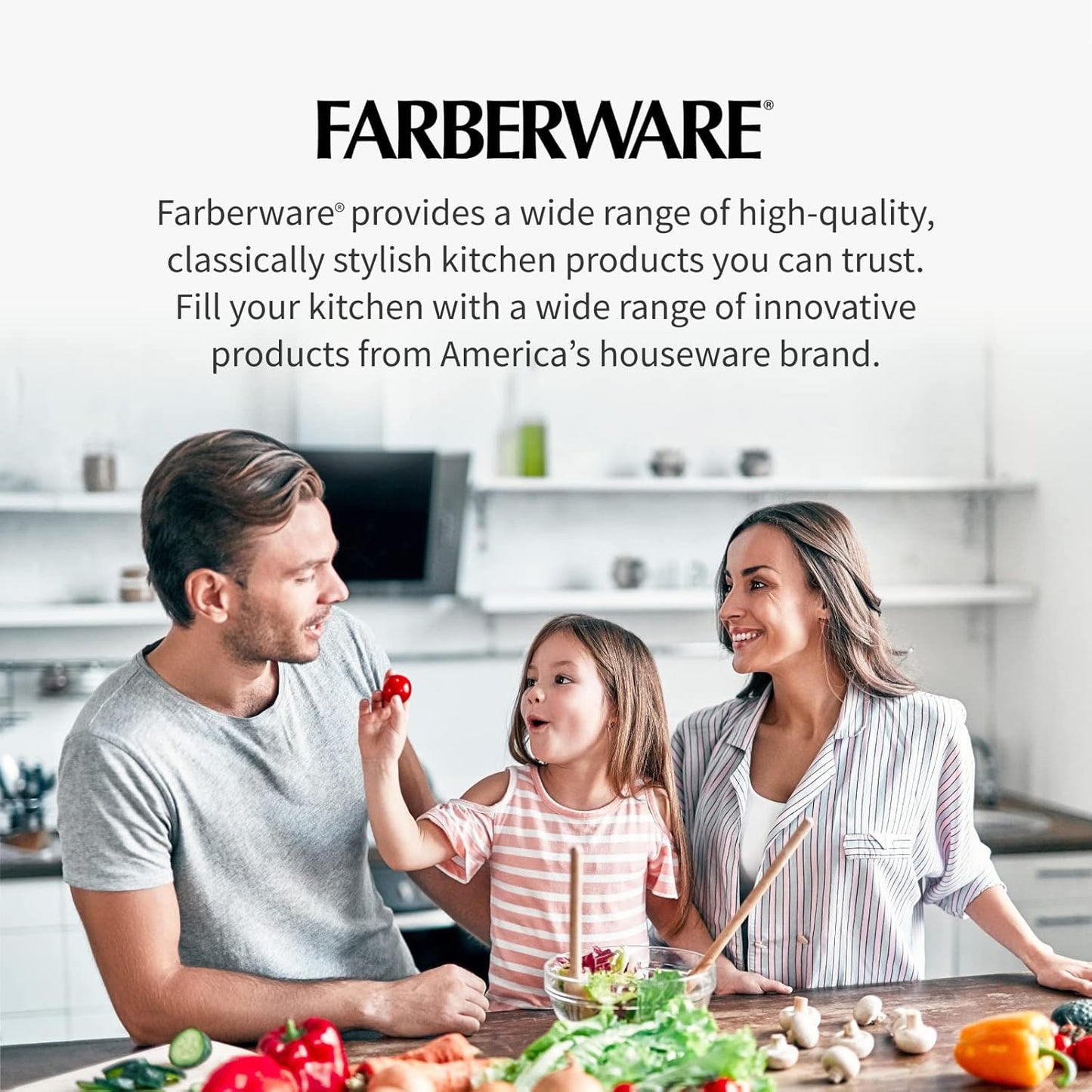 Farberware Meat Chopper and Potato Masher, Nylon Ground Beef Chopper Tool with 5 Blades, Heat-Resistant Meat Masher for Nonstick Pans, Dishwasher Safe, 10 Inches