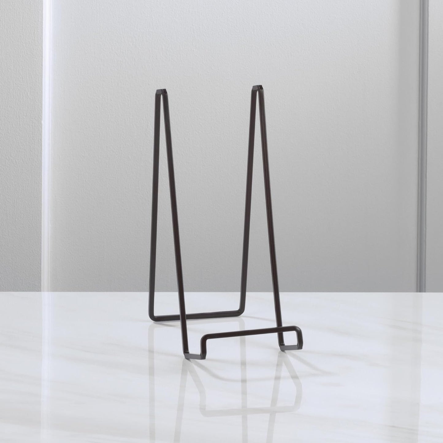 TRIPAR International 10" Square Wire Stand - Mahogany